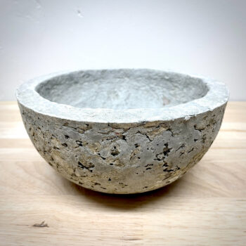 Chubby Earth pot - round small