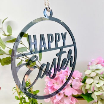 "Happy Easter" sign