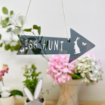 Easter "Egg Hunt" sign